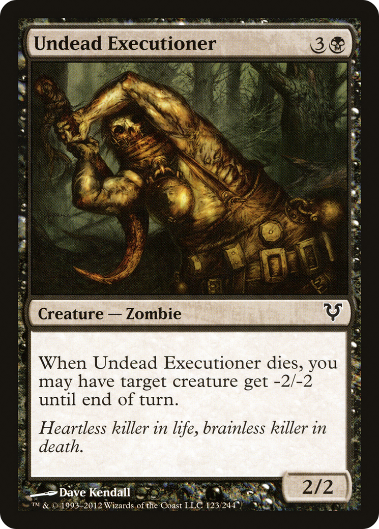 Undead Executioner (AVR) #123 [EN/N]