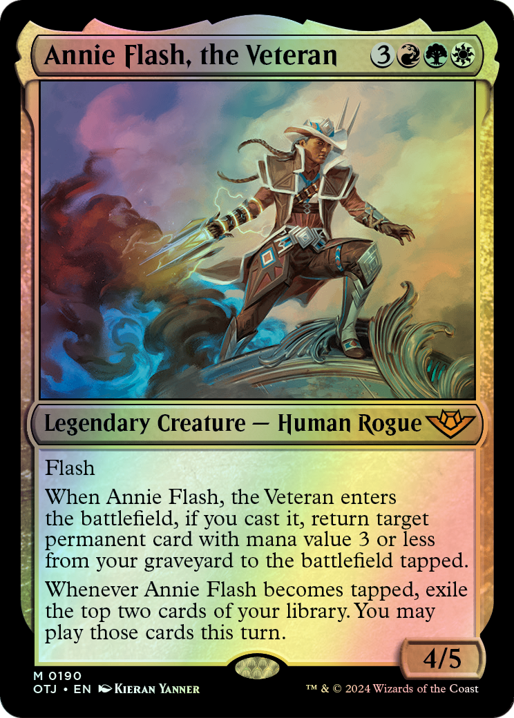 Annie Flash, the Veteran (OTJ) #190 [EN/F]