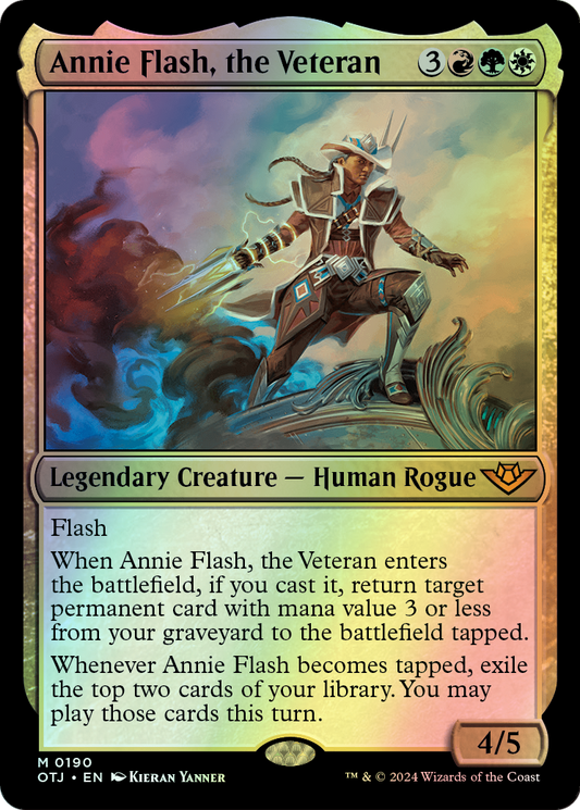 Annie Flash, the Veteran (OTJ) #190 [EN/F]