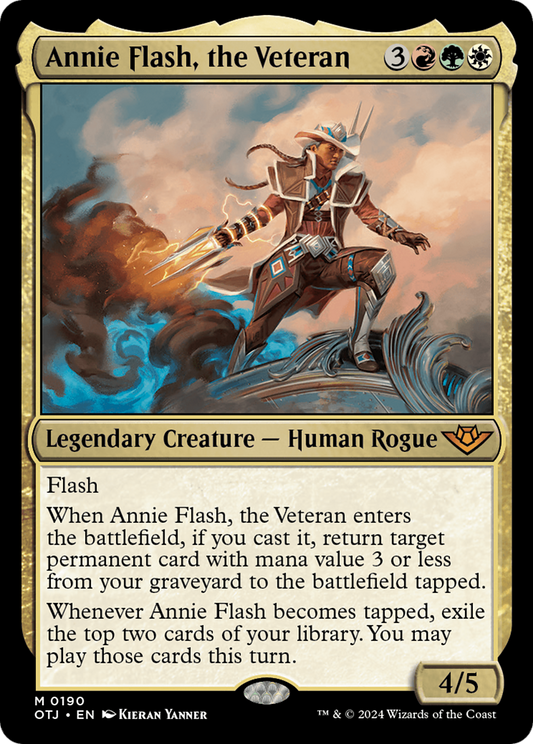 Annie Flash, the Veteran (OTJ) #190 [EN/N] s/o