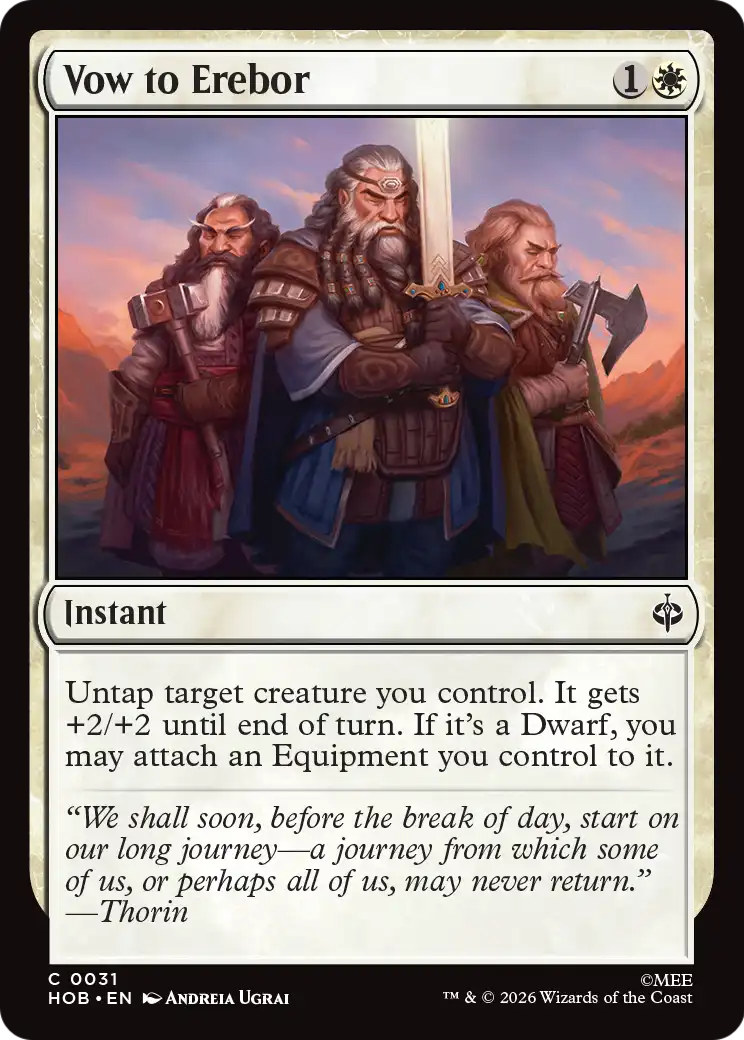 Vow to Erebor (HOB) #31 [EN/N]