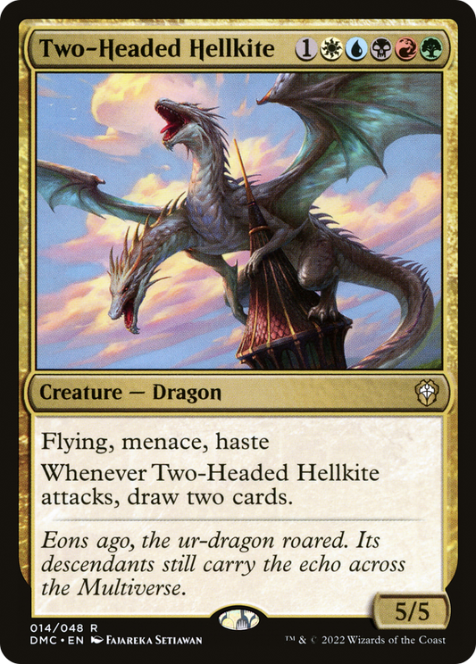 Two-Headed Hellkite (DMC) #14 [EN/N]