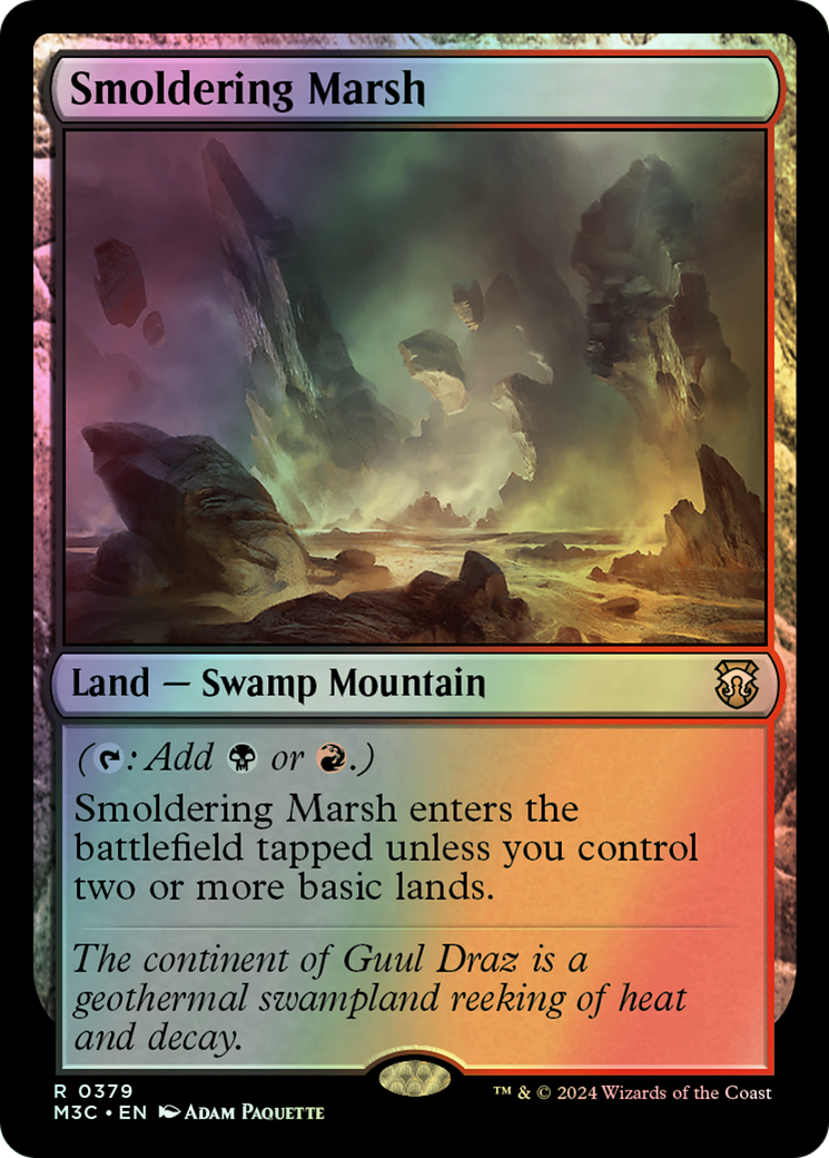 Smoldering Marsh - Ripple Foil (M3C) #379 [EN/F]