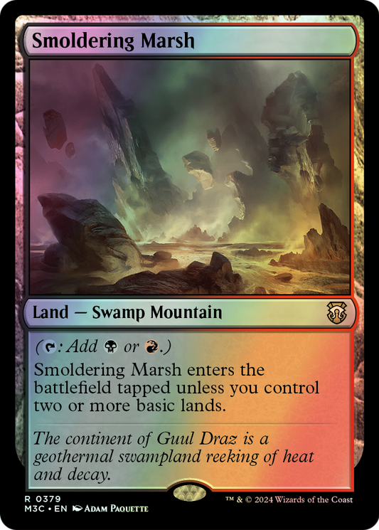 Smoldering Marsh - Ripple Foil (M3C) #379 [EN/F]
