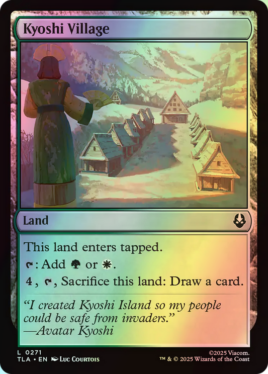 Kyoshi Village (TLA) #271 [EN/F] s/o