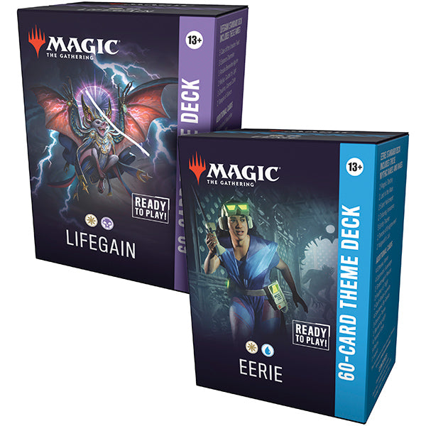 [PRE-ORDER] Magic: the Gathering - 60-Card Theme Decks - Set (2 Decks) - Eerie and Lifegain
