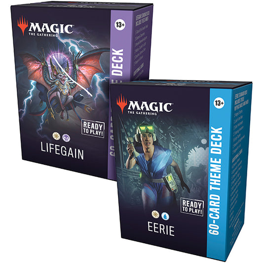 [PRE-ORDER] Magic: the Gathering - 60-Card Theme Decks - Set (2 Decks) - Eerie and Lifegain