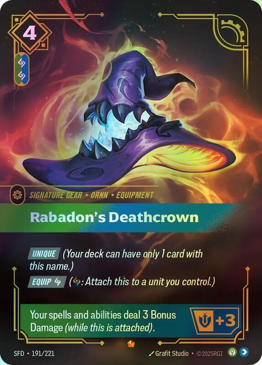 Rabadon's Deathcrown (SFD) #191 [EN/F] s/o
