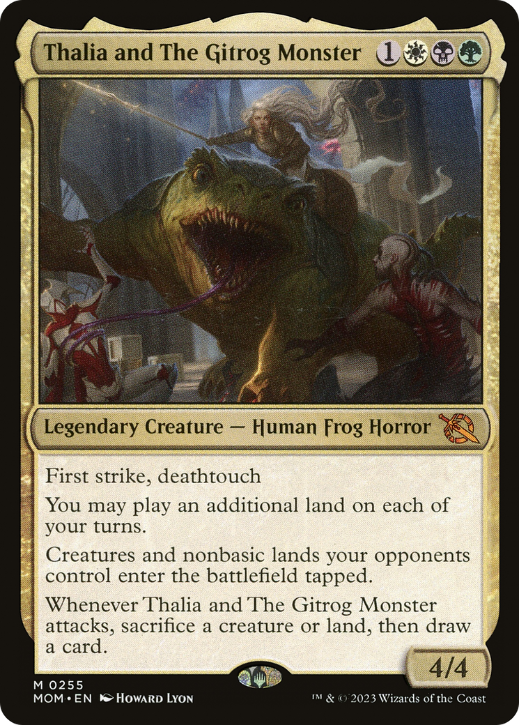 Thalia and The Gitrog Monster (MOM) #255 [EN/N]