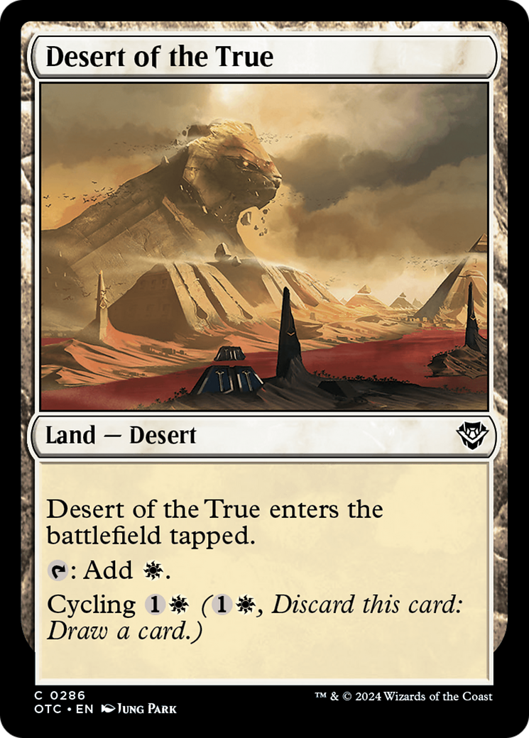 Desert of the True (OTC) #286 [EN/N]