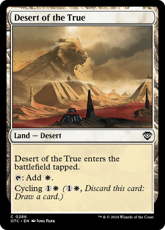 Desert of the True (OTC) #286 [EN/N]