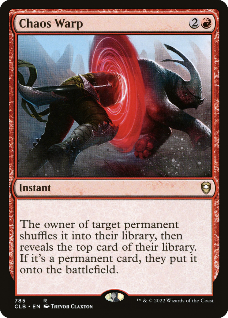 Chaos Warp (CLB) #785 [EN/N]