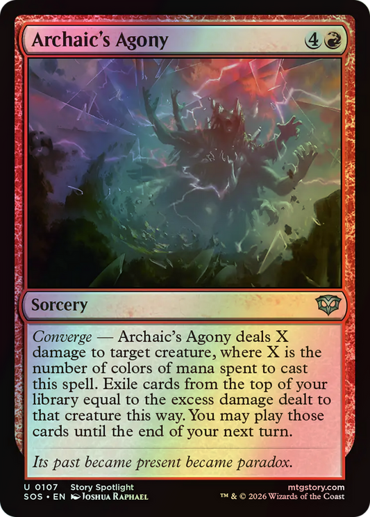 Archaic's Agony (SOS) #107 [EN/F]