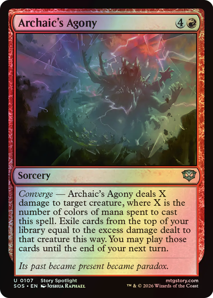 Archaic's Agony (SOS) #107 [EN/F]
