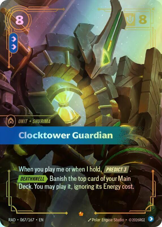Clocktower Guardian (RAD) #067 [EN/F]