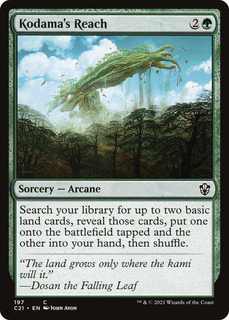 Kodama's Reach (C21) #197 [EN/N] s/o