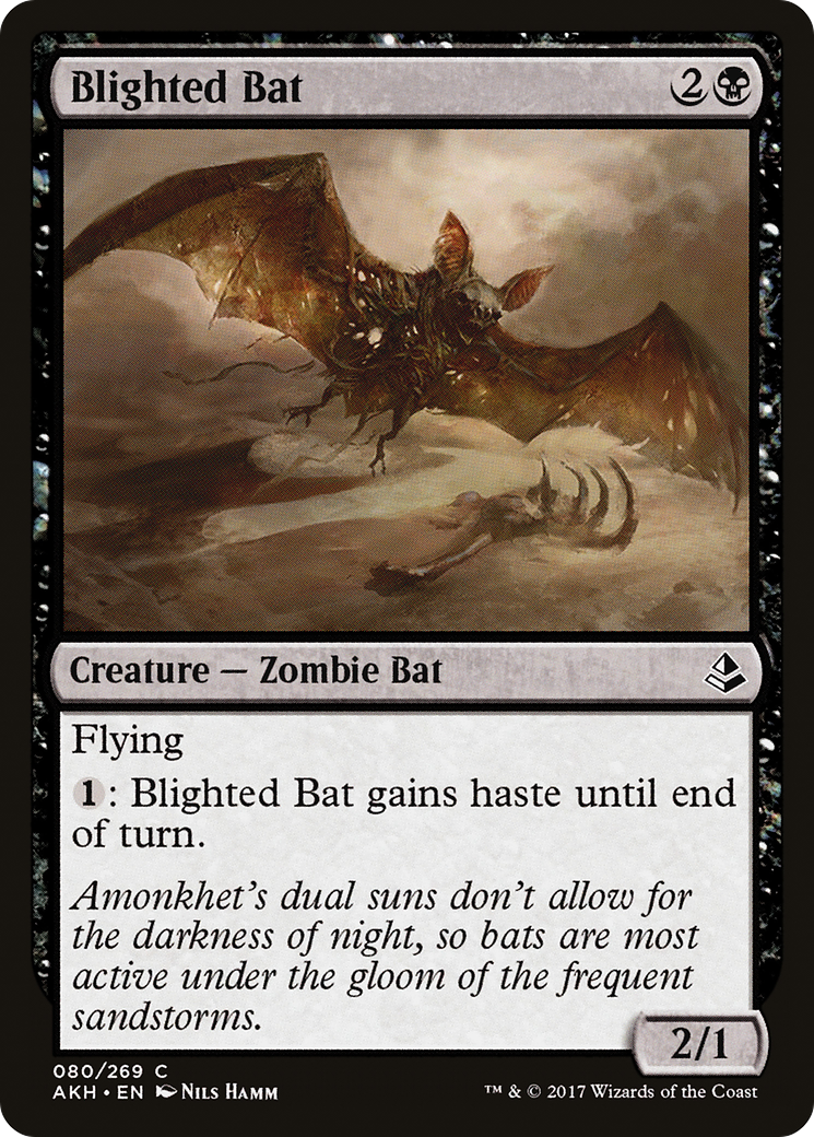 Blighted Bat (AKH) #80 [EN/N]