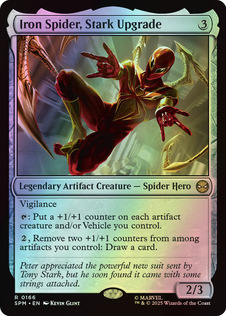 Iron Spider, Stark Upgrade (SPM) #166 [EN/F] s/o