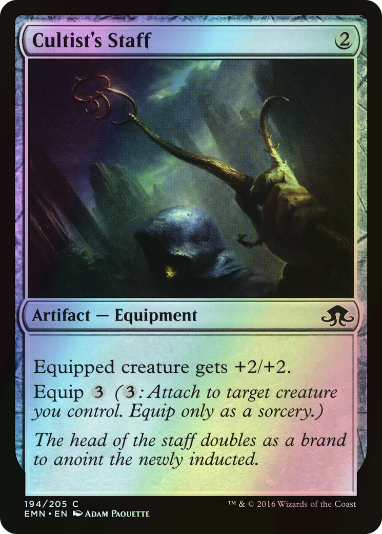 Cultist's Staff (EMN) #194 [EN/F]