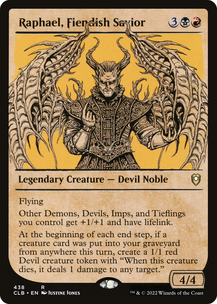 Raphael, Fiendish Savior (CLB) #438 [EN/N]