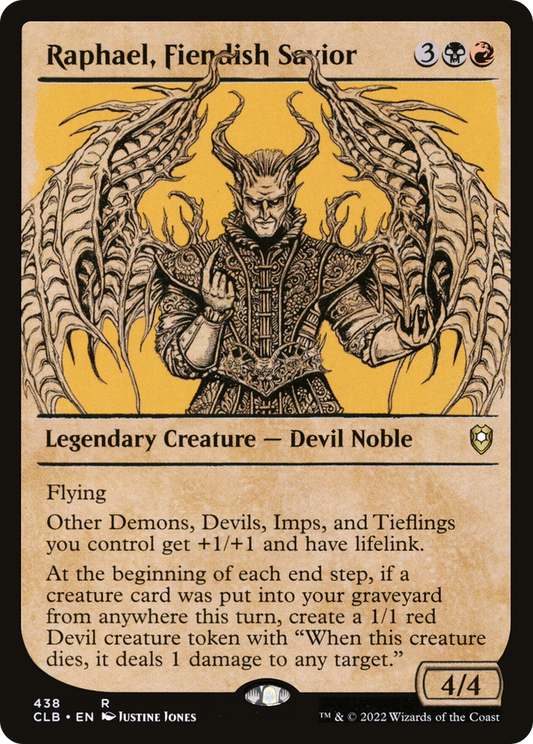 Raphael, Fiendish Savior (CLB) #438 [EN/N]