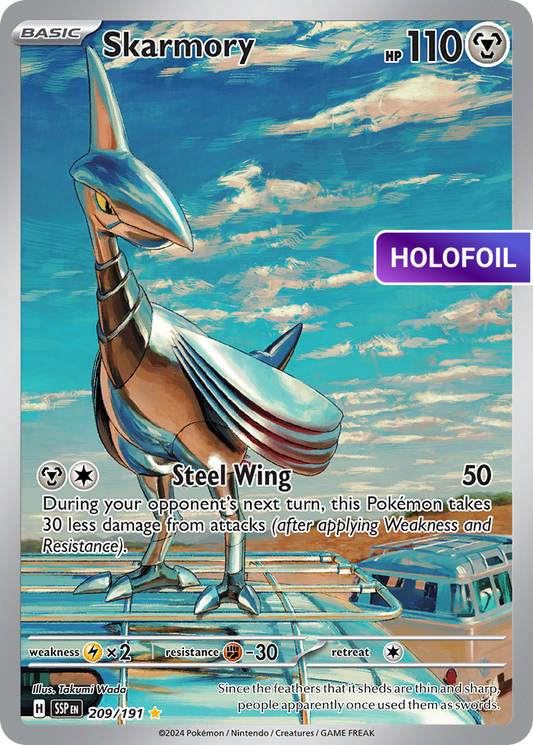 Skarmory (SSP) #209 [EN/H] s/o
