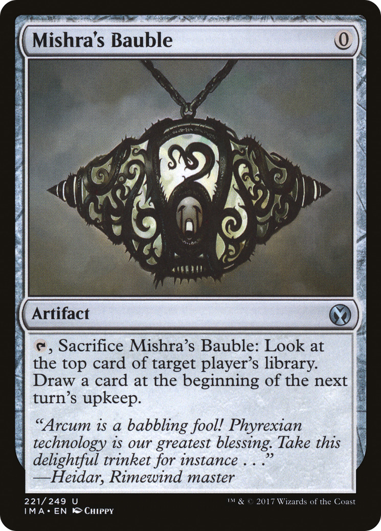 Mishra's Bauble (IMA) #221 [EN/N]