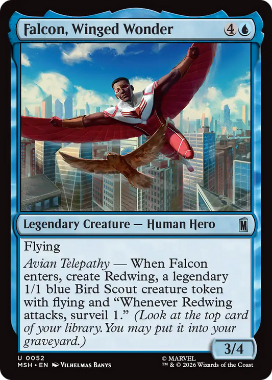 Falcon, Winged Wonder (MSH) #52 [EN/N]