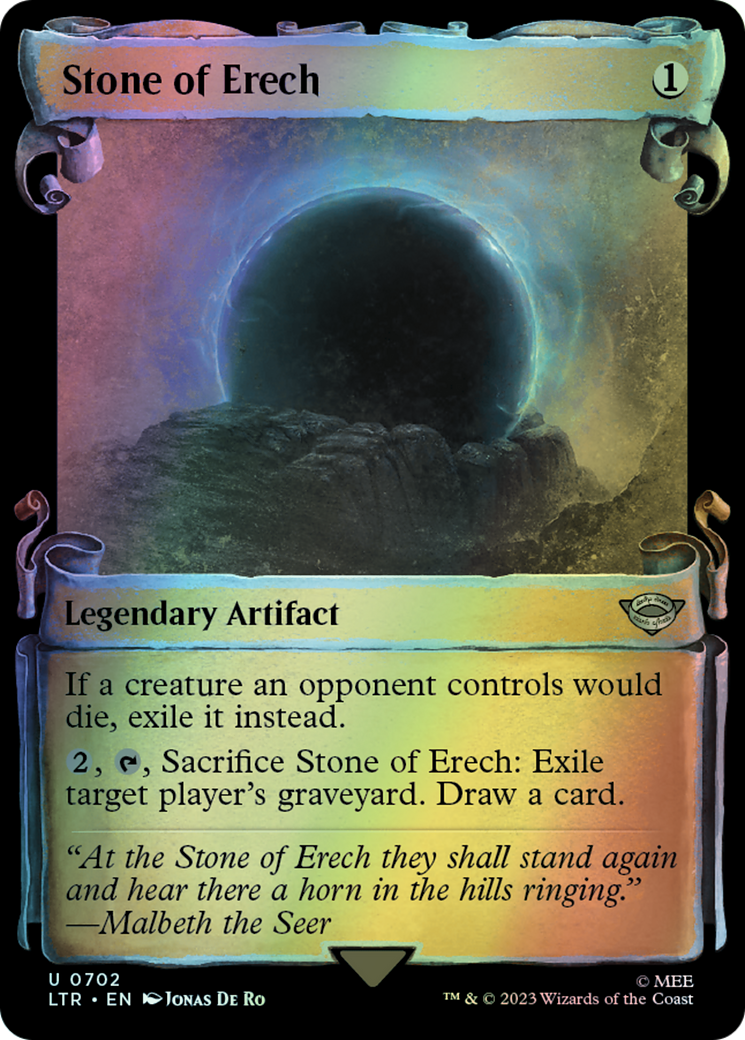 Stone of Erech - Silver Foil (LTR) #702 [EN/F] s/o