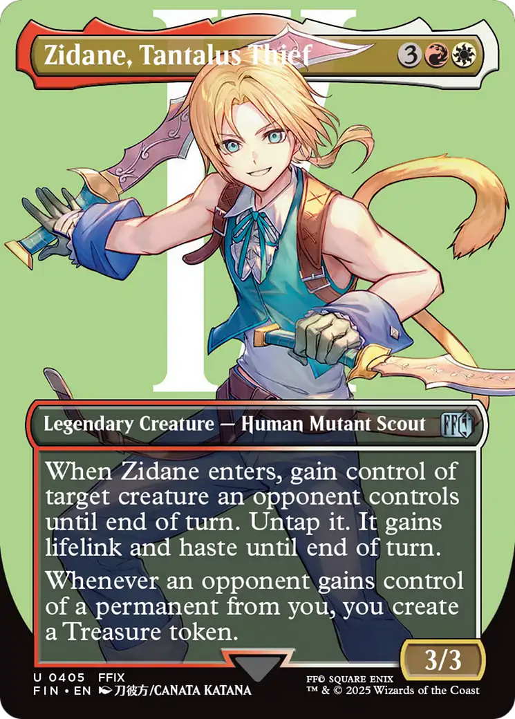 Zidane, Tantalus Thief (FIN) #405 [EN/N] s/o