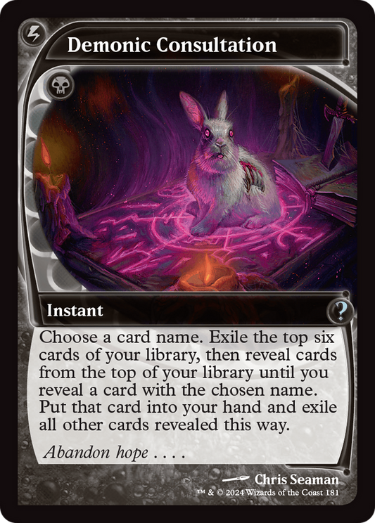 Demonic Consultation (MB2) #181 [EN/N]