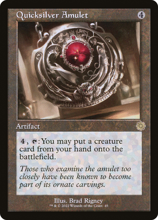 Quicksilver Amulet (BRR) #45 [EN/N] s/o
