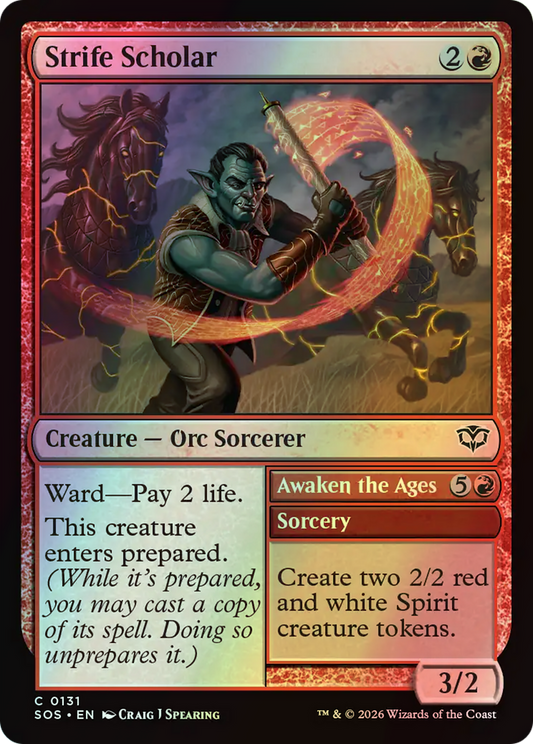 Strife Scholar // Awaken the Ages (SOS) #131 [EN/F]