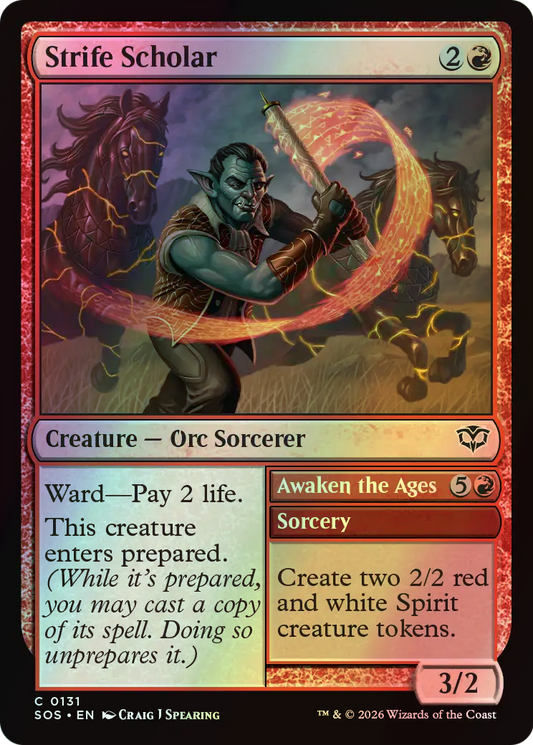 Strife Scholar // Awaken the Ages (SOS) #131 [EN/F]