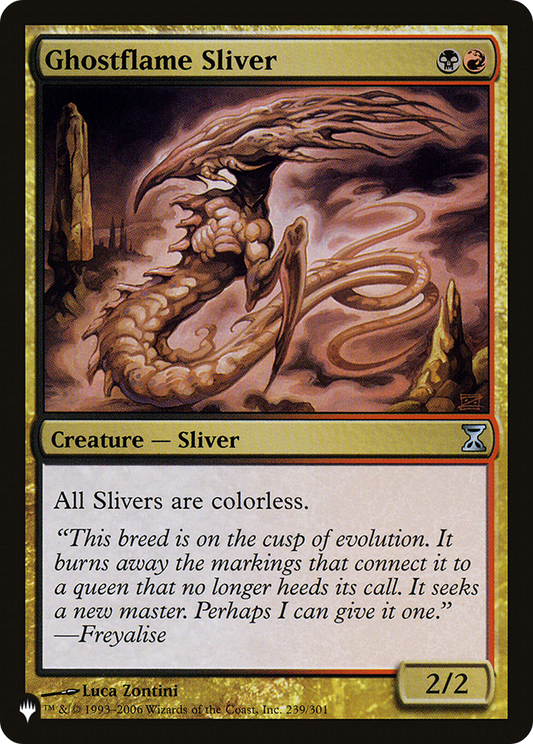 Ghostflame Sliver (PLST) #TSP-239 [EN/N] s/o