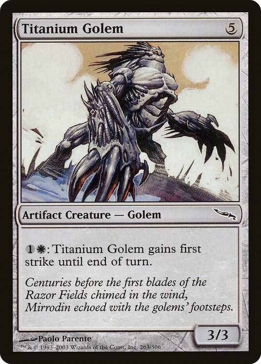 Titanium Golem (MRD) #263 [EN/N]