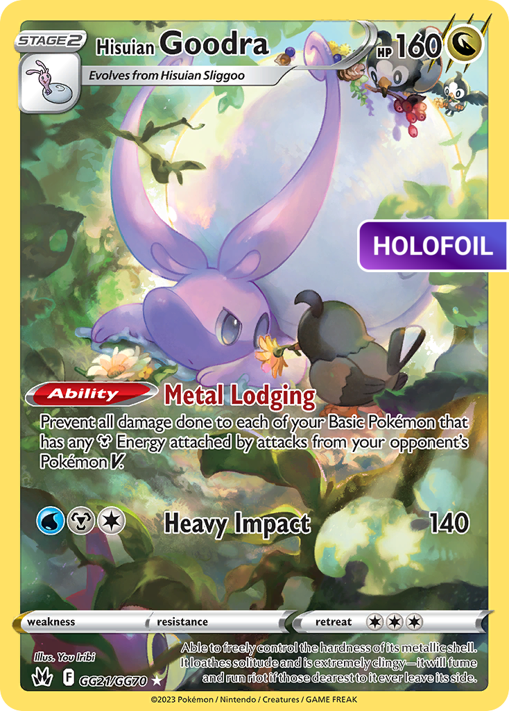 Hisuian Goodra (CRZ:GG) #GG21 [EN/H] s/o