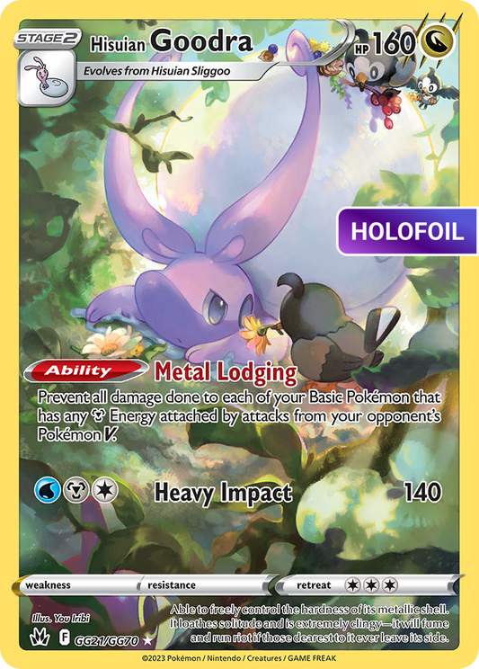 Hisuian Goodra (CRZ:GG) #GG21 [EN/H] s/o