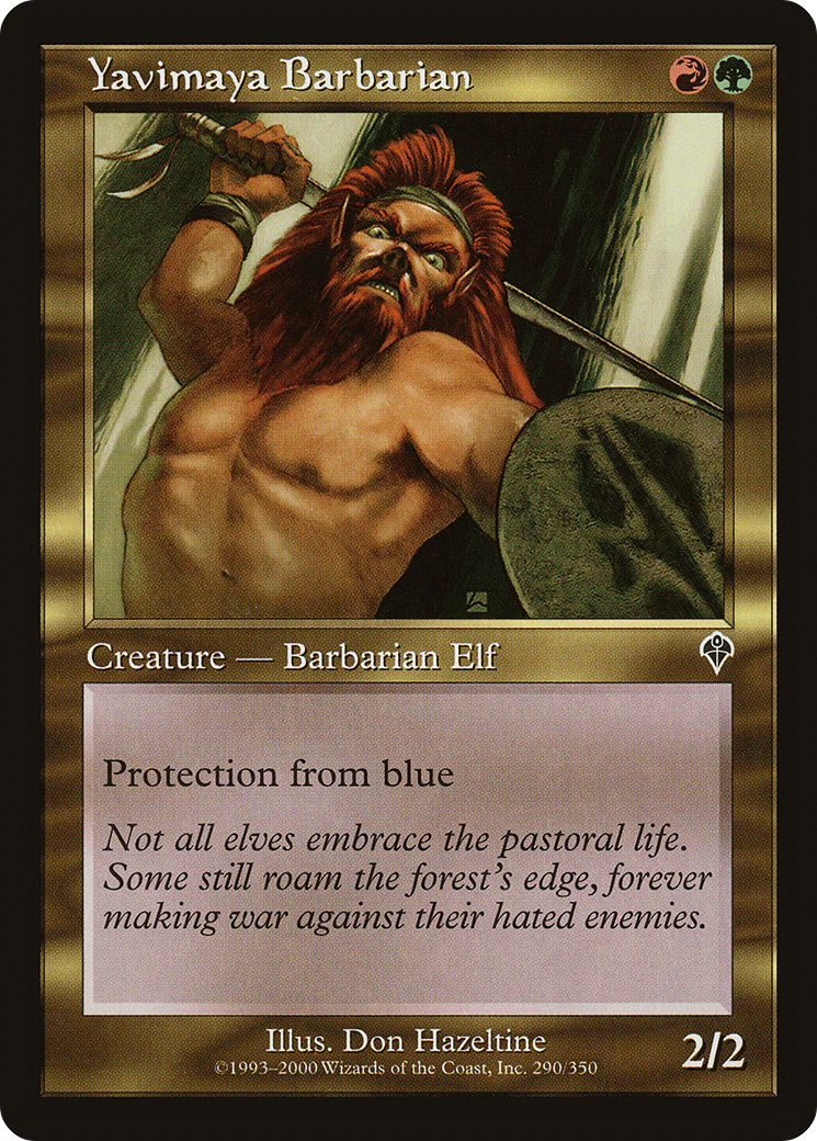 Yavimaya Barbarian (INV) #290 [EN/N]