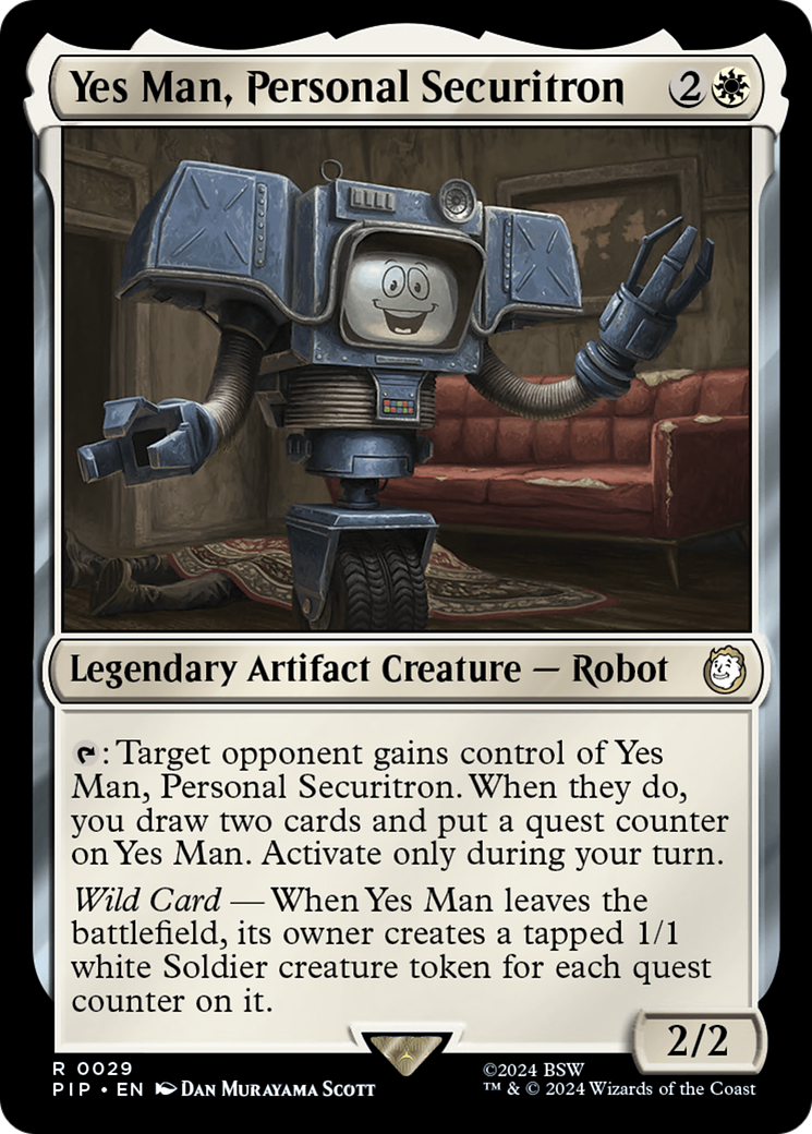Yes Man, Personal Securitron (PIP) #29 [EN/N]