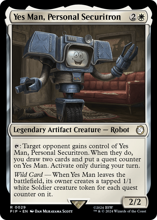 Yes Man, Personal Securitron (PIP) #29 [EN/N]