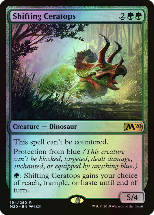 Shifting Ceratops (M20) #194 [EN/F]
