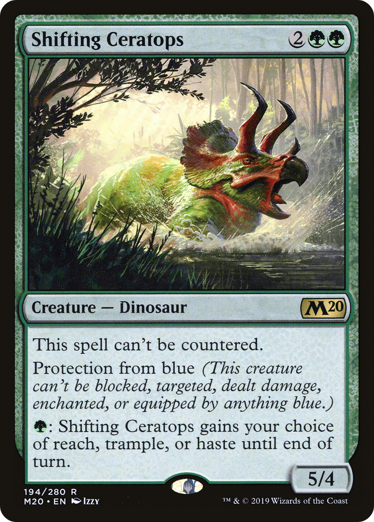 Shifting Ceratops (M20) #194 [EN/N]