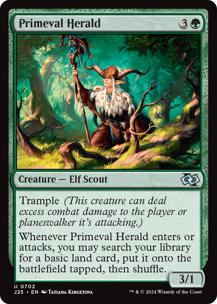 Primeval Herald (J25) #702 [EN/N] s/o