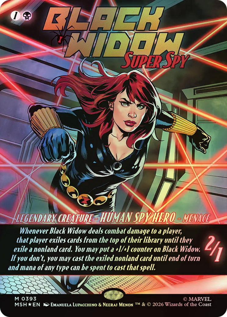 Black Widow, Super Spy (MSH) #393 [EN/F] s/o