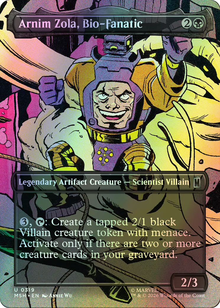 Arnim Zola, Bio-Fanatic (MSH) #319 [EN/F]