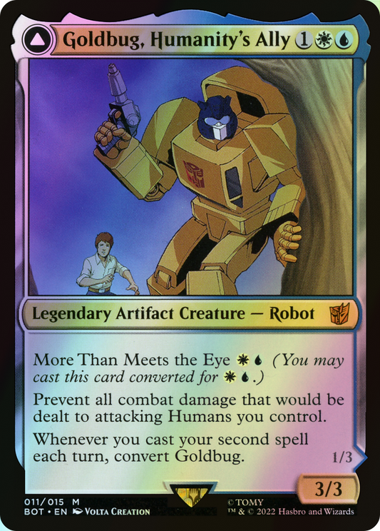 Goldbug, Humanity's Ally // Goldbug, Scrappy Scout (BOT) #11 [EN/F]