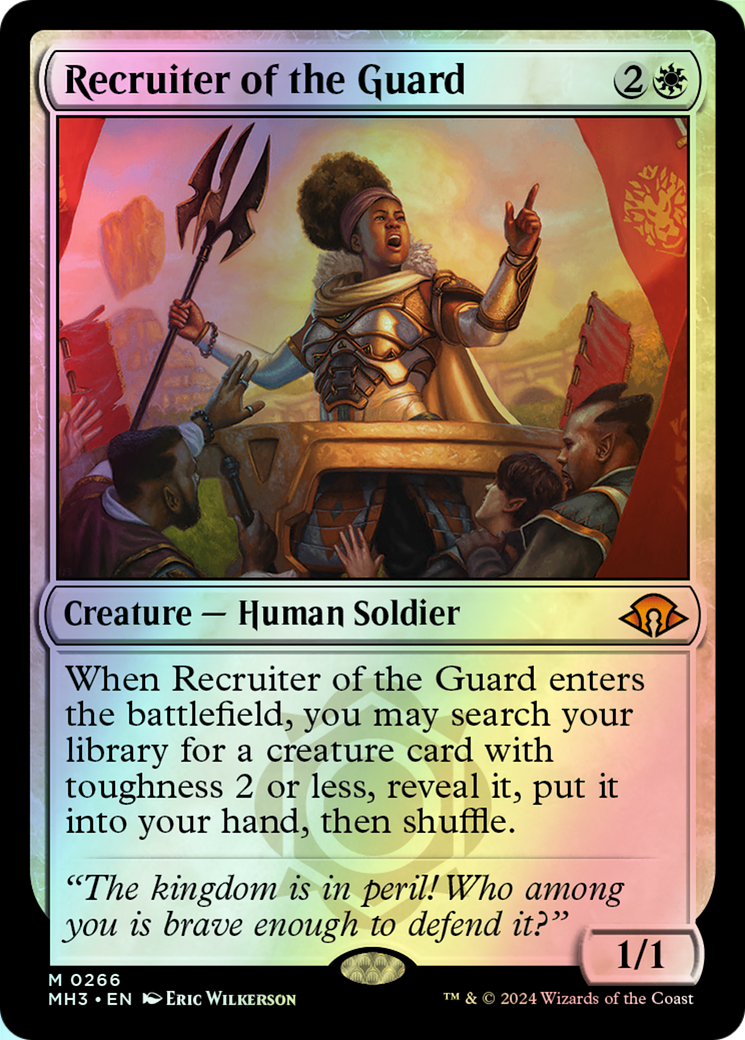 Recruiter of the Guard (MH3) #266 [EN/F] s/o