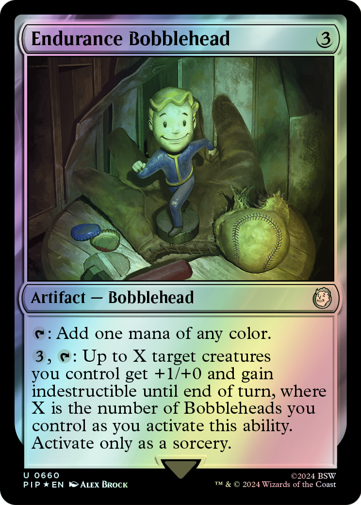 Endurance Bobblehead - Surge Foil (PIP) #660 [EN/F] s/o