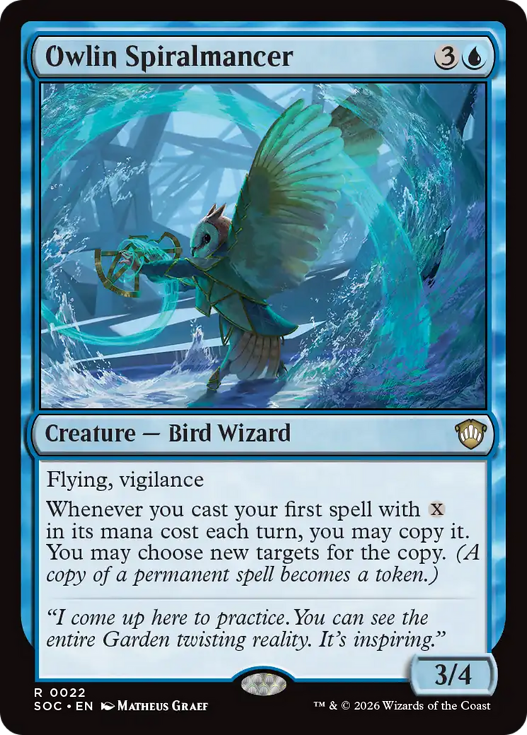Owlin Spiralmancer (SOC) #22 [EN/N]